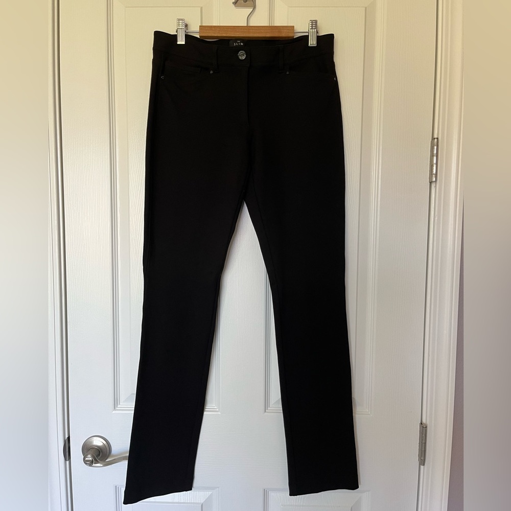 WHBM black stretch pants